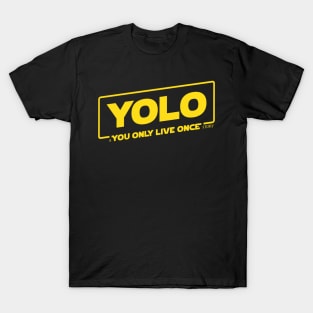 YOLO - A You Only Live Once Story T-Shirt